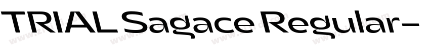 TRIAL Sagace Regular字体转换 TRIAL Sagace Regular字体转换